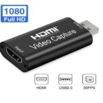 Capturadora De Video 4k 1080p 60fps Hdmi Usb
