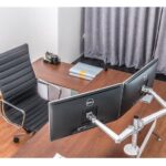 STAND DE MESA PARA 2 MONITORES PC