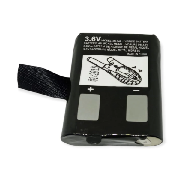BATERÍA PARA RADIO MOTOROLA AAA 3.6 VOLTIOS 700 MAH KEBT-086B/C PEQUEÑA - Imagen 2