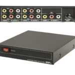 SPLITER AUDIO Y VIDEO 4 PUERTOS ANERA