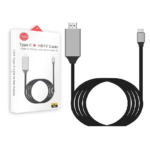 CABLE ADAPTADOR TIPO C A HDMI HDTV 4K 2 METROS PARA S8 S9 S10