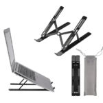 STAND METALICO PARA TABLET Y COMPUTADORA NEGRO