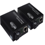CONVERTIDOR DE FIBRA OPTICA A LAN RJ45 MEDIA 25K 100MBPS