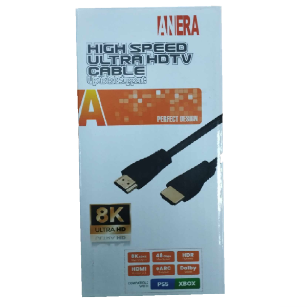 CABLE HDMI 2.1 DE 2M 8K 48GBPS - Imagen 2