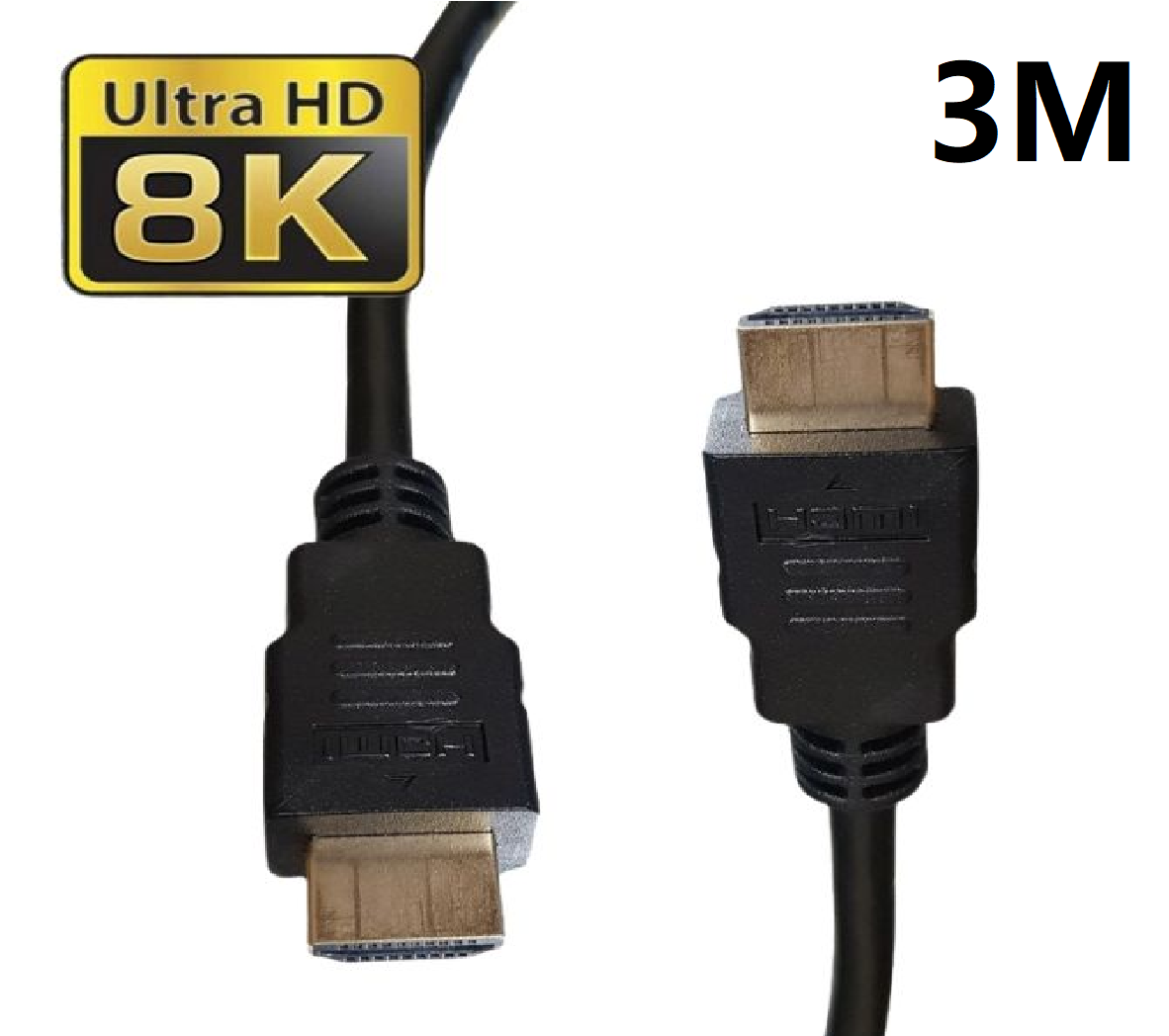 CABLE HDMI 8K 3M CABLE HDMI 2.1 DE 3M 8K 48GBPS - Imagen 1