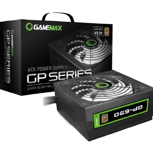FUENTE DE PODER PARA PC 650W GAMER GAMEMAX