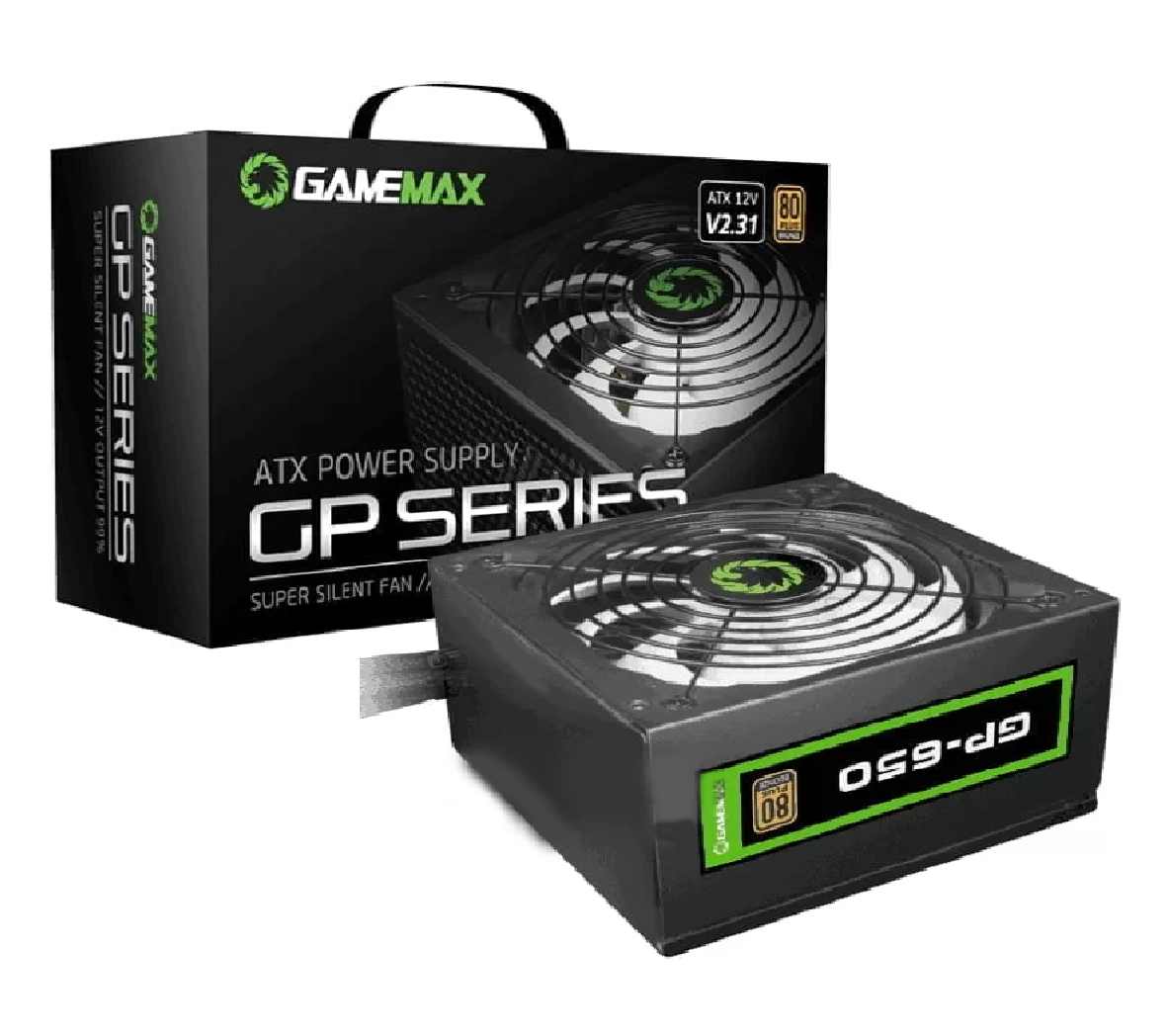 FUENTE DE PODER 6550W 4 FUENTE DE PODER PARA PC 650W GAMER GAMEMAX - Imagen 1