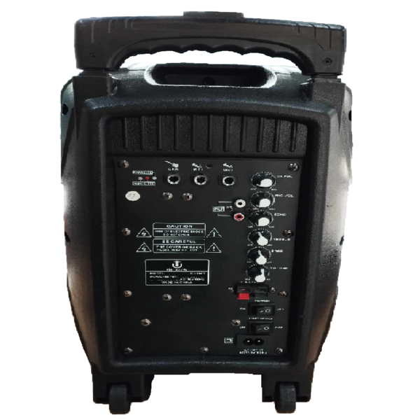 CAJA AMPLIFICADA RECARGABLE 8" DIFEN MODELO MJ-1003 - Imagen 2