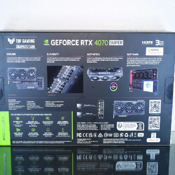 TARJETA DE VIDEO ASUS  GEFORCE RTX-4070 SUPER 12GB - Imagen 3
