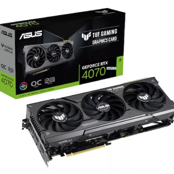 TARJETA DE VIDEO ASUS  GEFORCE RTX-4070 SUPER 12GB