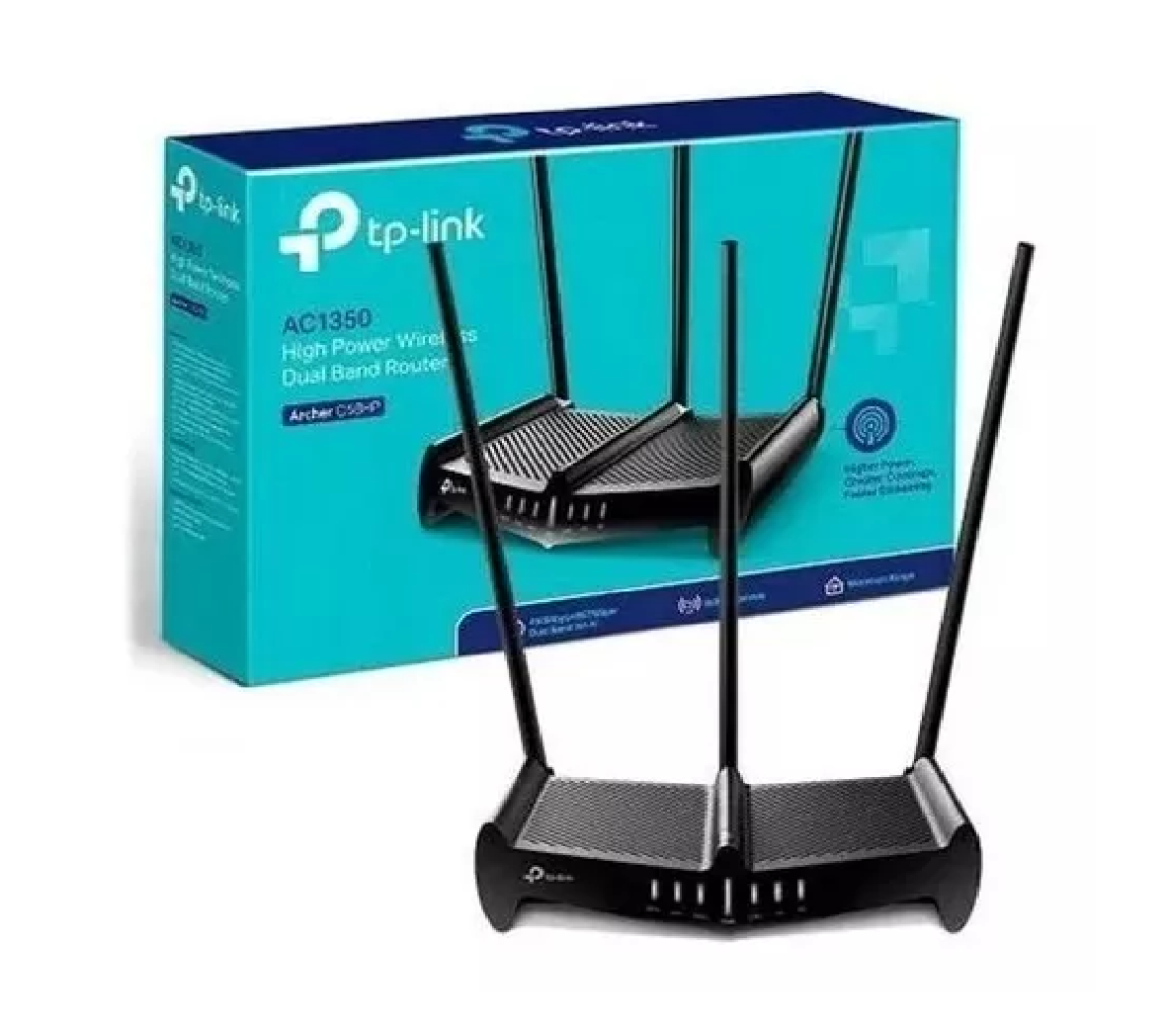 TP LINK ARCHER 58 ROUTER TP-LINK ARCHER C58HP WIRLESS DUAL BANDA HIGH - Imagen 1