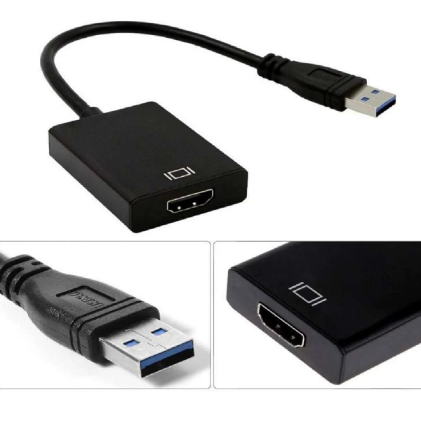 CONVERTIDOR USB3.0 A HDMI 1080 FULL HD - Imagen 2