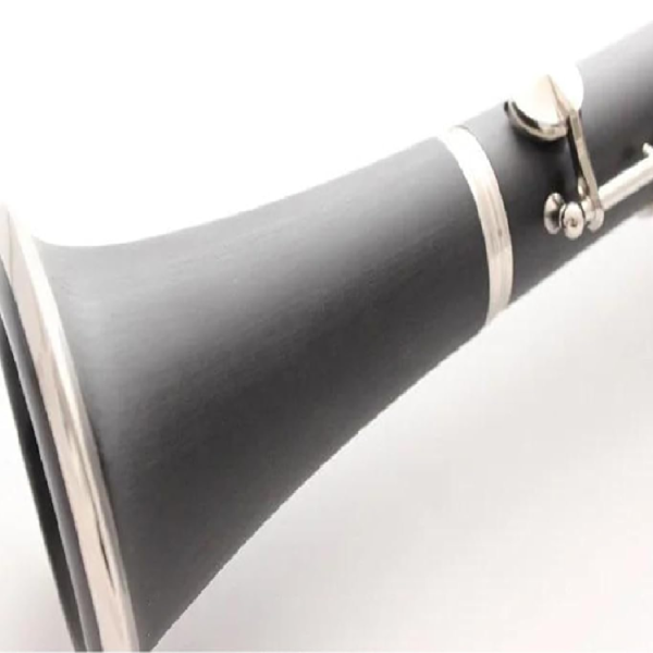 CLARINETE DE LLAVES NIQUELADAS DE 17 TECLAS Y 6 ANILLOS EN SI BEMOL NEGRO - Imagen 2