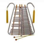 LYRA DE 27 ESCALAS TONOS FA-SOL MAYOR, INCLUYE MAZOS Y SOPORTE