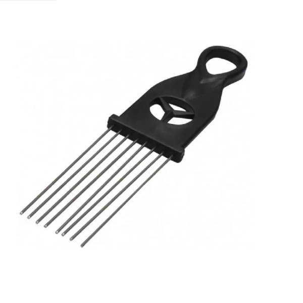 GÜIRO METÁLICO CON CEPILLO DE 5"X12" - Imagen 4