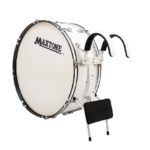 BOMBO DE MARCHA DE 26"X10" COLORES CON SOPORTE Y MAZO