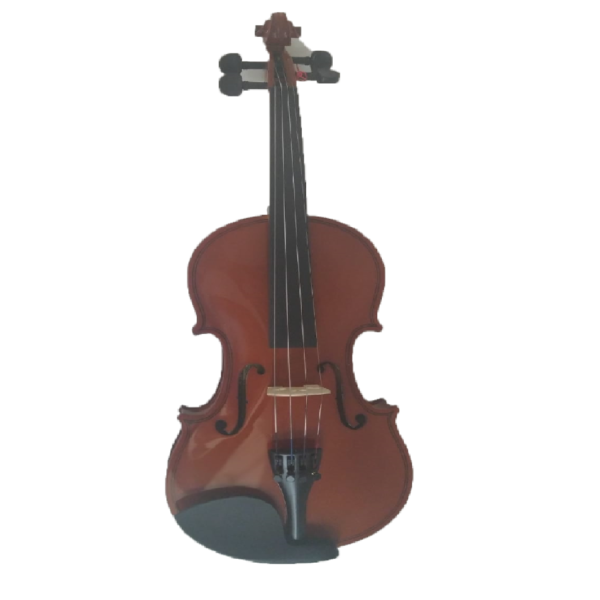VIOLÍN ACÚSTICO PARA ESTUDIANTE VINTAGE TALLA 4/4 DE MADERA DE PINO Y ARCE COLOR MARRON