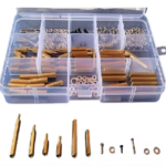 JUEGO DE POSTES Y TUERCAS EN CAJA