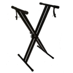 SOPORTE DE TECLADO ESTILO X AJUSTABLE DE 46-116 CM