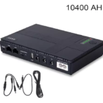 MINI UPS 5V 9V 12V USB 10400MAH 4H 36W NEGRO
