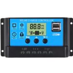 CONTROLADOR DE CARGA SOLAR 30AMP 2PUERTOS USB