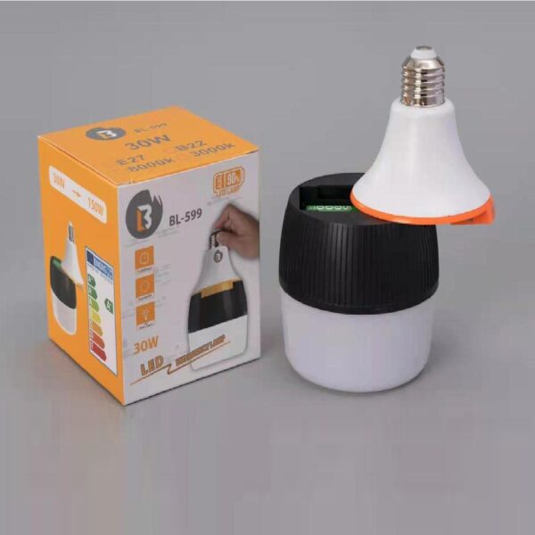 FOCO RECARGABLE 30W, 2400mAh, 100mm 3000lumens