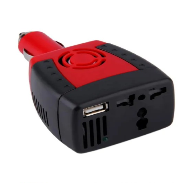 INVERSOR 150W ADAPTADOR CIGARRERA LAPTO-PC T-IPHP