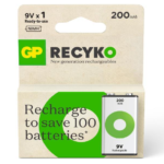 BATERIA 9V RECARGABLE 200MAH GP