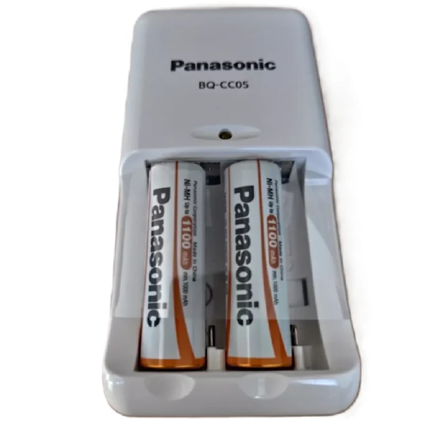 CARGADOR PANASONIC +2PILAS AA 1100mah - Imagen 2