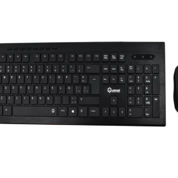 COMBO TECLADO + MOUSE USB QUASAD - Imagen 2