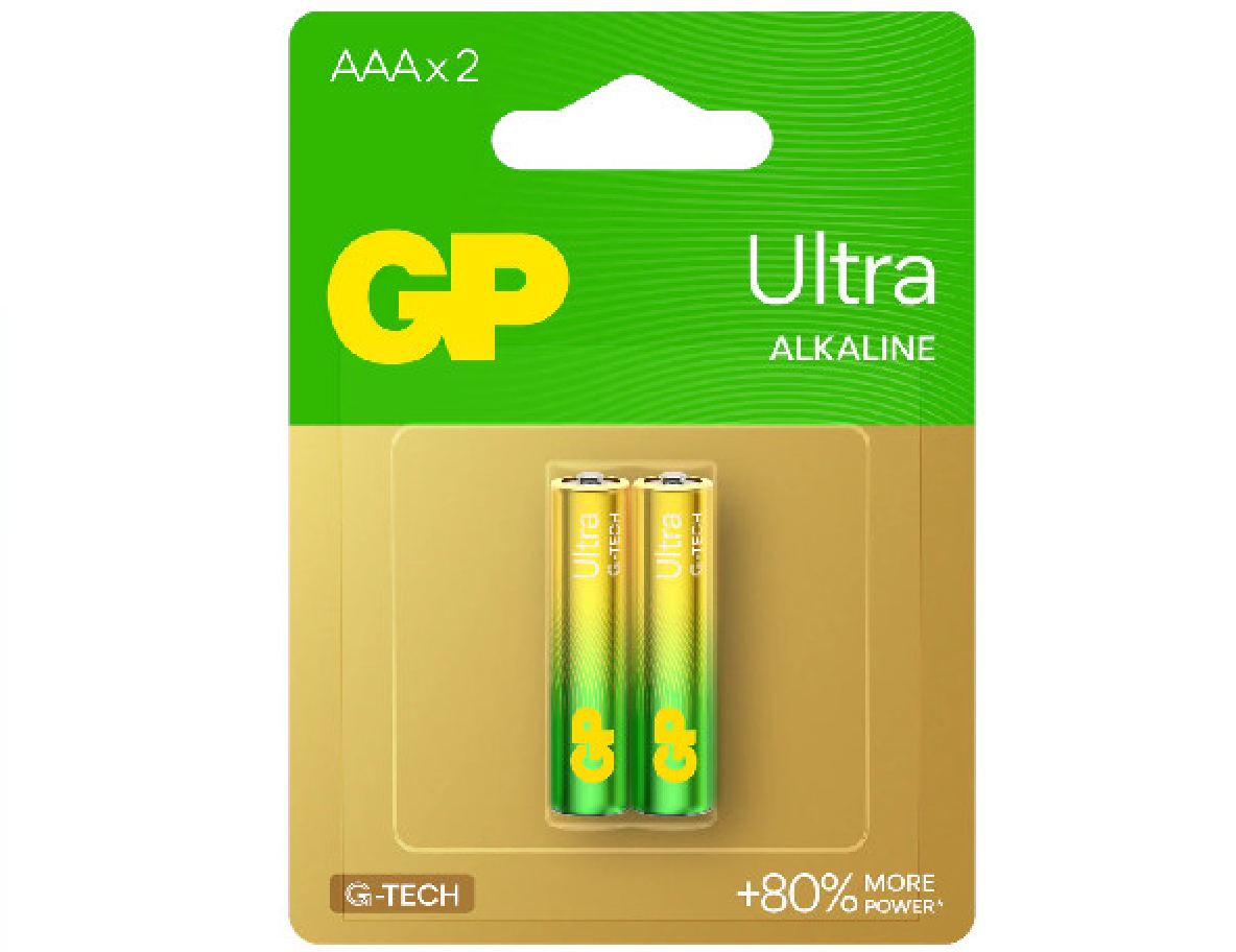 PILA ALKALINA AAA BL-2, GP PILA ALKALINA AAA BLÍSTER X2, GP - Imagen 1