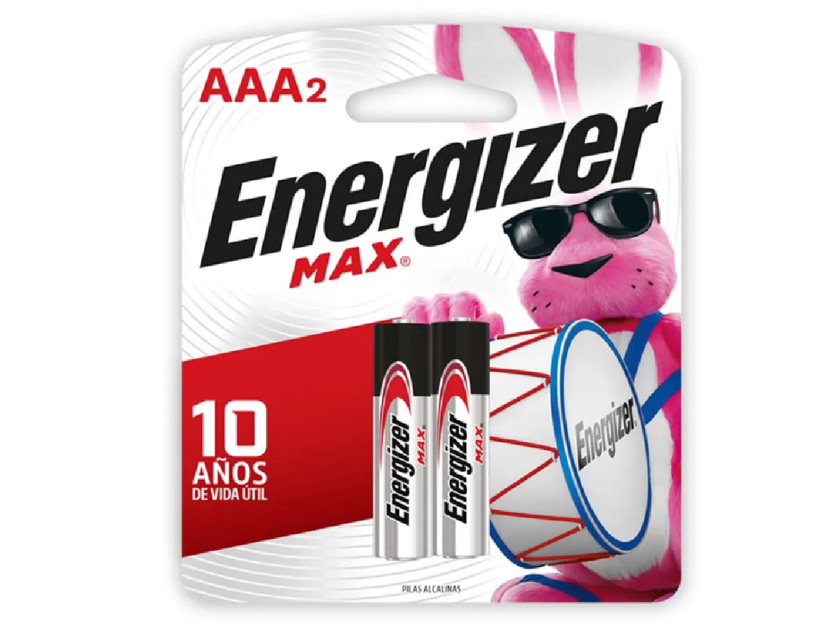 PILA ALKALINA MAX AAA MAX 2 ENERGIZER PILA ALKALINA MAX AAA MAX 2 ENERGIZER - Imagen 1