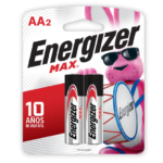 PILA ALKALINA MAX AA X 2 ENERGIZER
