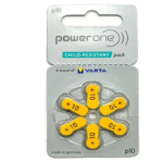PILA DE AUDIFONO 10 1.45V BLISTER X6 POWER ONE