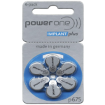 PILA DE AUDIFONO 675 1.45V BLISTER X6 POWER ONE