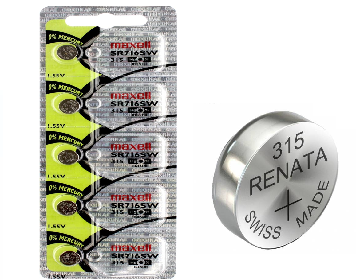 PILA DE RELOJ SR716 1.5V MAXELL 1 PILA DE RELOJ SR716/315 MAXELL - Imagen 1