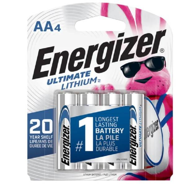 PILA LITHIUM AA  X4 ENERGIZER