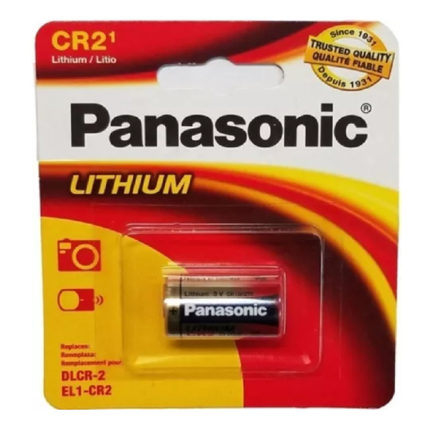 PILA PANASONIC CR2 3V DE CAMARA  LITHIUM