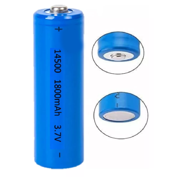 PILA RECARGABLE AA 3.7V 14500 1800MAH - Imagen 2