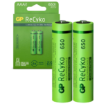 PILA RECARGABLE AAA 650mah  RECYCO+PRO