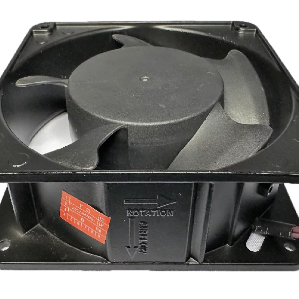 VENTILADOR 110V AC 0.21A 12X12X3.8 METAL - Imagen 3
