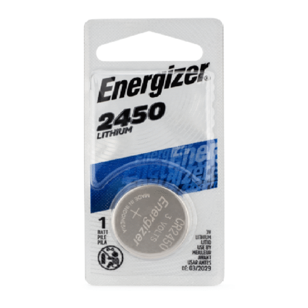 PILA DE RELOJ CR2450 3V ENERGIZER LITIO