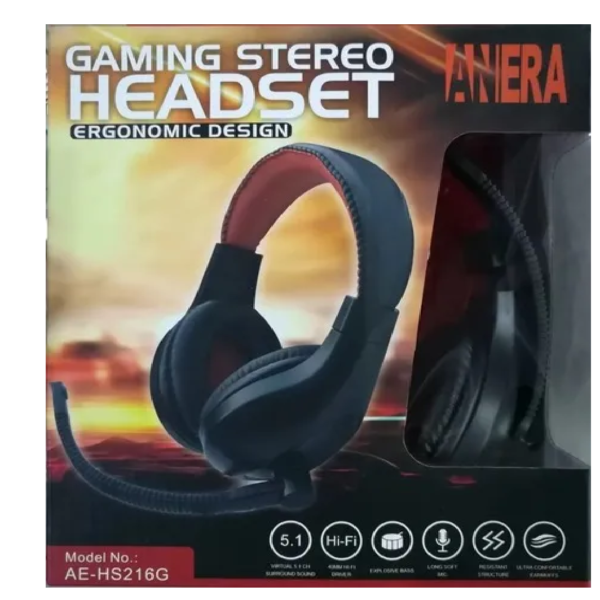 AUDIFONO GAMER PLUG 3.5  5.1 CANALES - Imagen 3