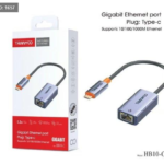 ADAPTADOR RJ45 GIGABIT ETHERNET TYPE-C SOPORTA MAC,  WINDOWS Y ANDROID