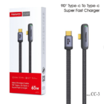CABLE TIPO C A C DE 90 GRADOS CARGA RÁPIDA  65W