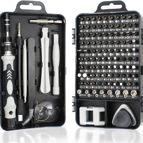 DESTORNILLADOR KIT 117 PCS MANGO/ANTIESTATICO PLASTICO