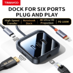 HUB PD100W+1P*USB3.0+2P*USB2.0*2+RJ45+HDMI
