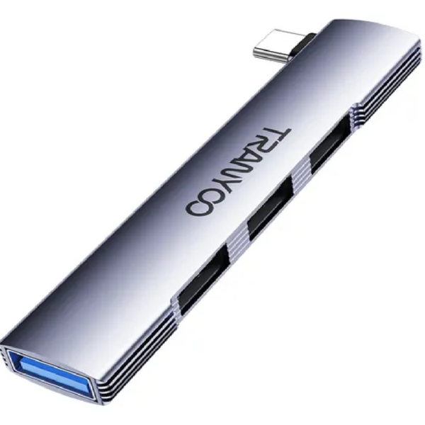 HUB USB 3 PUERTOS USB2.0 -1PUERTO USB3.0 TYPE-C METALICO - Imagen 2