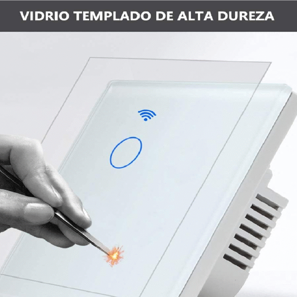KEOU SMART INTERRUPTOR TRIPLE BLANCO - Imagen 3