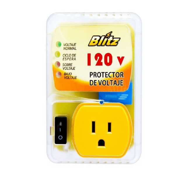 PROTECTOR DE VOLTAJE 90V-140V  50/60HZ - Imagen 2